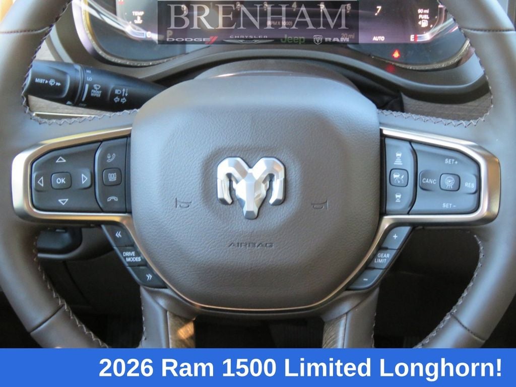 2026 RAM Ram 1500 RAM 1500 LIMITED LONGHORN CREW CAB 4X4 5'7' BOX