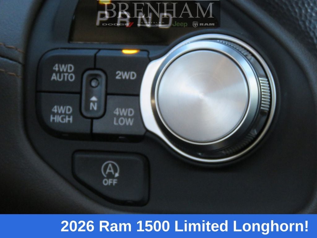 2026 RAM Ram 1500 RAM 1500 LIMITED LONGHORN CREW CAB 4X4 5'7' BOX