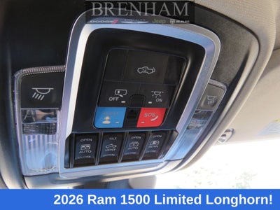 2026 RAM Ram 1500 RAM 1500 LIMITED LONGHORN CREW CAB 4X4 5'7' BOX