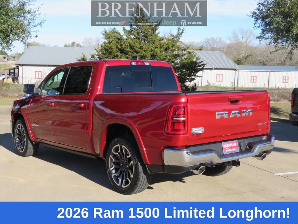 2026 RAM Ram 1500 RAM 1500 LIMITED LONGHORN CREW CAB 4X4 5'7' BOX