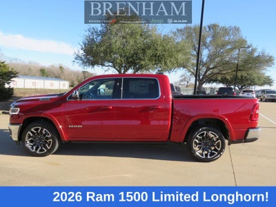 2026 RAM Ram 1500 RAM 1500 LIMITED LONGHORN CREW CAB 4X4 5'7' BOX