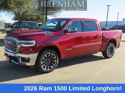 2026 RAM Ram 1500 RAM 1500 LIMITED LONGHORN CREW CAB 4X4 5'7' BOX