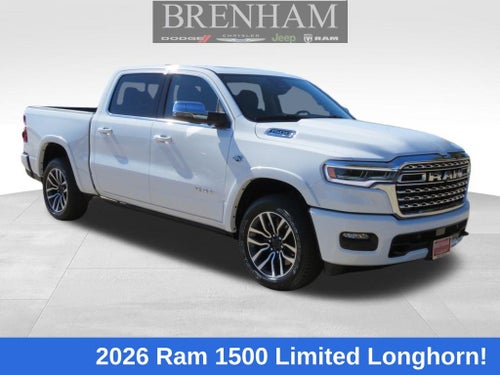 2026 RAM Ram 1500 RAM 1500 LIMITED LONGHORN CREW CAB 4X4 5'7' BOX