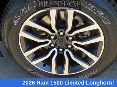 2026 RAM Ram 1500 RAM 1500 LIMITED LONGHORN CREW CAB 4X4 5'7' BOX