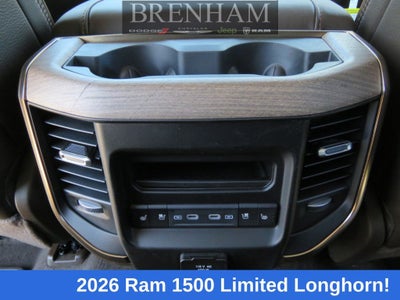 2026 RAM Ram 1500 RAM 1500 LIMITED LONGHORN CREW CAB 4X4 5'7' BOX