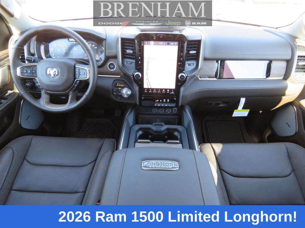 2026 RAM Ram 1500 RAM 1500 LIMITED LONGHORN CREW CAB 4X4 5'7' BOX