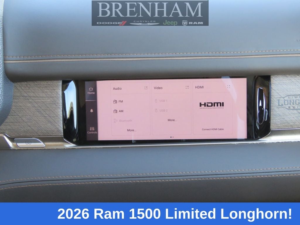 2026 RAM Ram 1500 RAM 1500 LIMITED LONGHORN CREW CAB 4X4 5'7' BOX