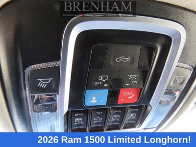 2026 RAM Ram 1500 RAM 1500 LIMITED LONGHORN CREW CAB 4X4 5'7' BOX