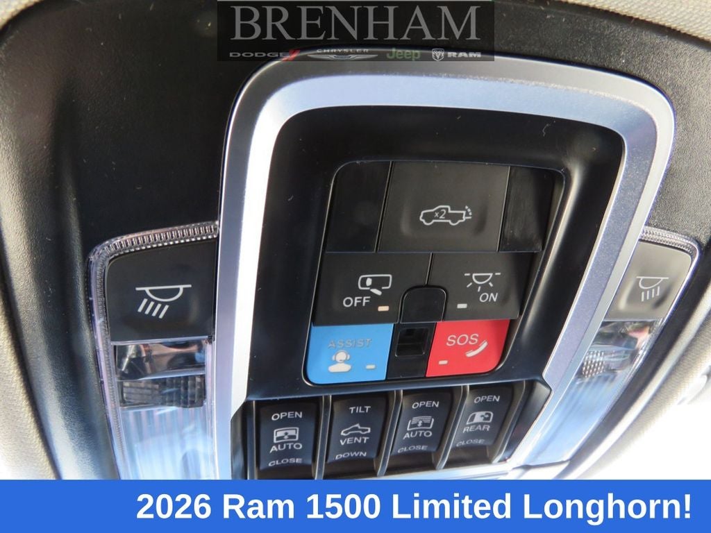 2026 RAM Ram 1500 RAM 1500 LIMITED LONGHORN CREW CAB 4X4 5'7' BOX