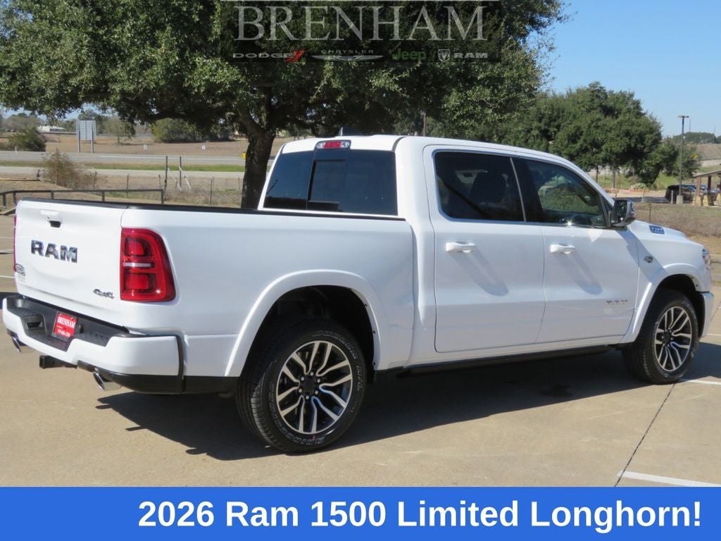 2026 RAM Ram 1500 RAM 1500 LIMITED LONGHORN CREW CAB 4X4 5'7' BOX