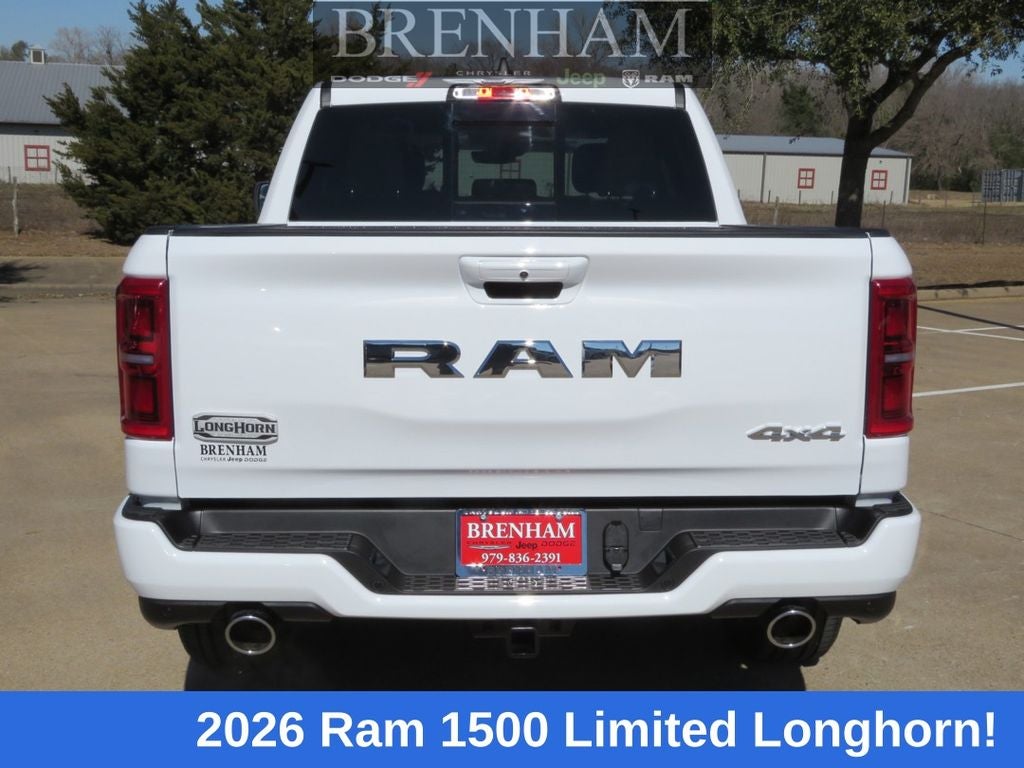 2026 RAM Ram 1500 RAM 1500 LIMITED LONGHORN CREW CAB 4X4 5'7' BOX