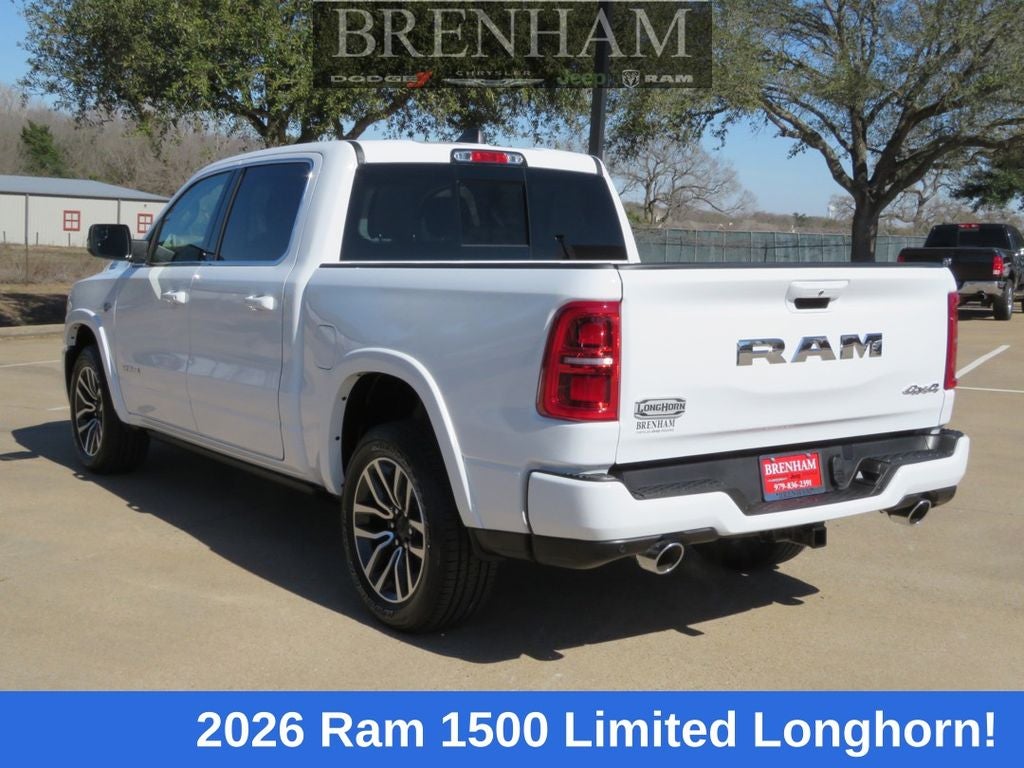2026 RAM Ram 1500 RAM 1500 LIMITED LONGHORN CREW CAB 4X4 5'7' BOX
