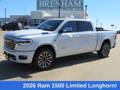 2026 RAM Ram 1500 RAM 1500 LIMITED LONGHORN CREW CAB 4X4 5'7' BOX