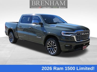 2026 RAM Ram 1500 RAM 1500 LIMITED LONGHORN CREW CAB 4X4 5'7' BOX