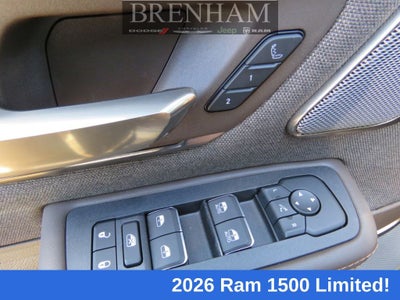 2026 RAM Ram 1500 RAM 1500 LIMITED LONGHORN CREW CAB 4X4 5'7' BOX