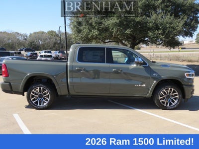 2026 RAM Ram 1500 RAM 1500 LIMITED LONGHORN CREW CAB 4X4 5'7' BOX