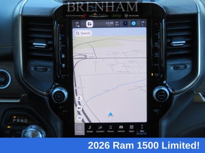 2026 RAM Ram 1500 RAM 1500 LIMITED LONGHORN CREW CAB 4X4 5'7' BOX