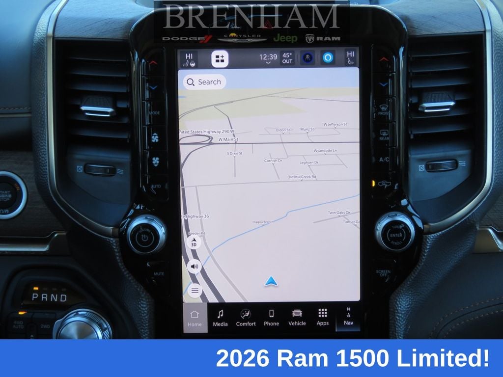 2026 RAM Ram 1500 RAM 1500 LIMITED LONGHORN CREW CAB 4X4 5'7' BOX