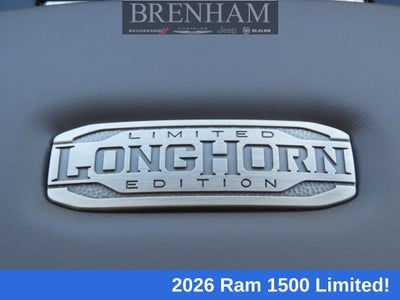 2026 RAM Ram 1500 RAM 1500 LIMITED LONGHORN CREW CAB 4X4 5'7' BOX