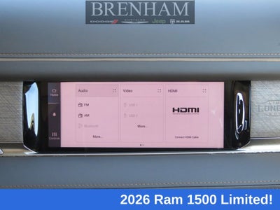 2026 RAM Ram 1500 RAM 1500 LIMITED LONGHORN CREW CAB 4X4 5'7' BOX