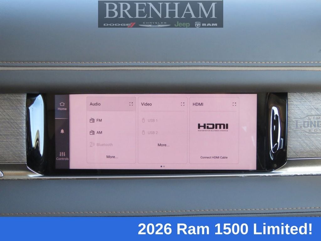 2026 RAM Ram 1500 RAM 1500 LIMITED LONGHORN CREW CAB 4X4 5'7' BOX