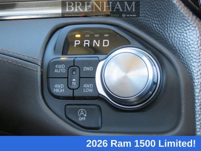 2026 RAM Ram 1500 RAM 1500 LIMITED LONGHORN CREW CAB 4X4 5'7' BOX