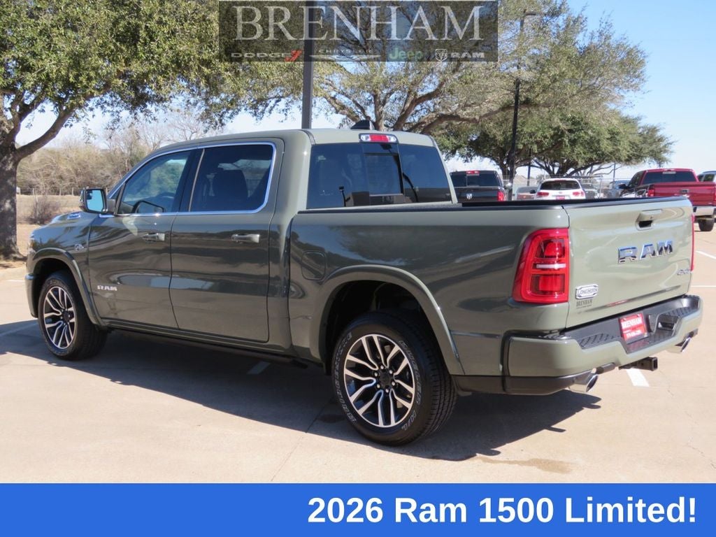 2026 RAM Ram 1500 RAM 1500 LIMITED LONGHORN CREW CAB 4X4 5'7' BOX