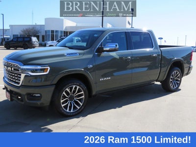 2026 RAM Ram 1500 RAM 1500 LIMITED LONGHORN CREW CAB 4X4 5'7' BOX