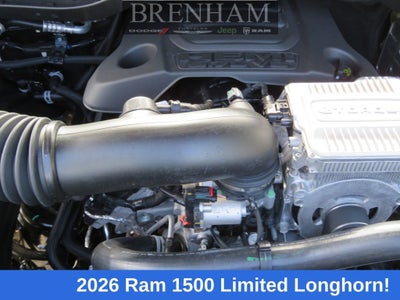 2026 RAM Ram 1500 RAM 1500 LIMITED LONGHORN CREW CAB 4X4 5'7' BOX