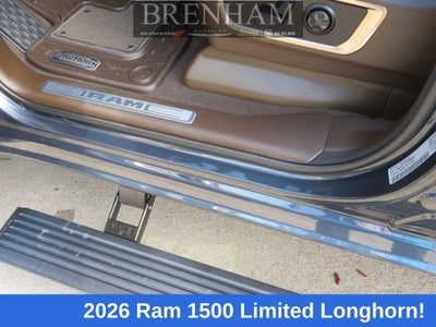 2026 RAM Ram 1500 RAM 1500 LIMITED LONGHORN CREW CAB 4X4 5'7' BOX