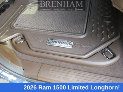 2026 RAM Ram 1500 RAM 1500 LIMITED LONGHORN CREW CAB 4X4 5'7' BOX