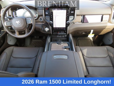 2026 RAM Ram 1500 RAM 1500 LIMITED LONGHORN CREW CAB 4X4 5'7' BOX