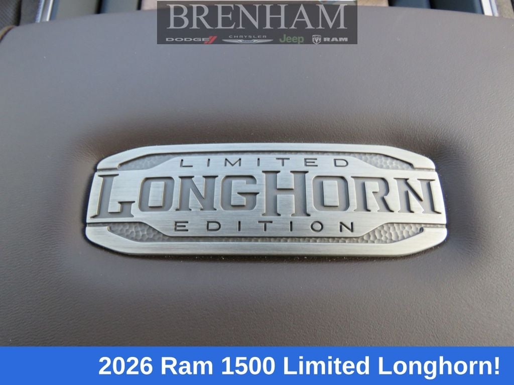 2026 RAM Ram 1500 RAM 1500 LIMITED LONGHORN CREW CAB 4X4 5'7' BOX