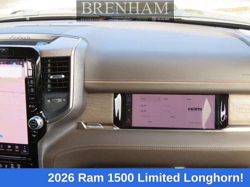 2026 RAM Ram 1500 RAM 1500 LIMITED LONGHORN CREW CAB 4X4 5'7' BOX