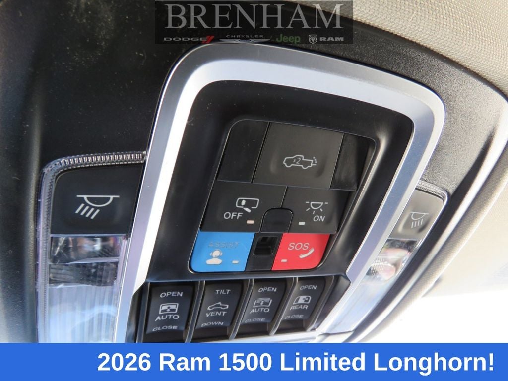 2026 RAM Ram 1500 RAM 1500 LIMITED LONGHORN CREW CAB 4X4 5'7' BOX