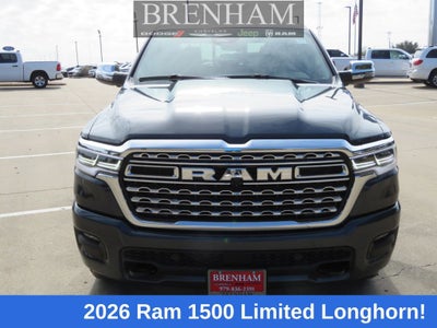 2026 RAM Ram 1500 RAM 1500 LIMITED LONGHORN CREW CAB 4X4 5'7' BOX