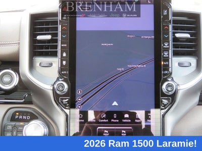 2026 RAM Ram 1500 RAM 1500 LARAMIE CREW CAB 4X4 5'7' BOX