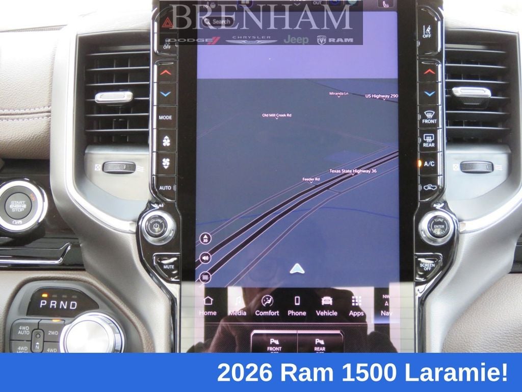 2026 RAM Ram 1500 RAM 1500 LARAMIE CREW CAB 4X4 5'7' BOX