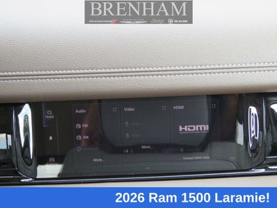 2026 RAM Ram 1500 RAM 1500 LARAMIE CREW CAB 4X4 5'7' BOX
