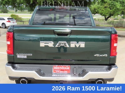 2026 RAM Ram 1500 RAM 1500 LARAMIE CREW CAB 4X4 5'7' BOX