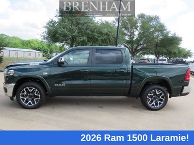 2026 RAM Ram 1500 RAM 1500 LARAMIE CREW CAB 4X4 5'7' BOX