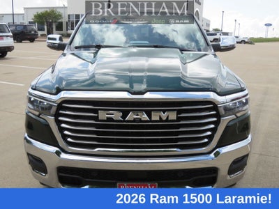 2026 RAM Ram 1500 RAM 1500 LARAMIE CREW CAB 4X4 5'7' BOX