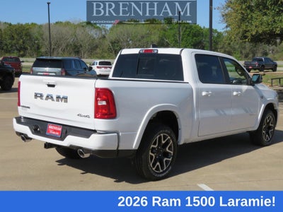 2026 RAM Ram 1500 RAM 1500 LARAMIE CREW CAB 4X4 5'7' BOX