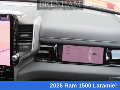 2026 RAM Ram 1500 RAM 1500 LARAMIE CREW CAB 4X4 5'7' BOX