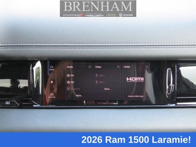 2026 RAM Ram 1500 RAM 1500 LARAMIE CREW CAB 4X4 5'7' BOX