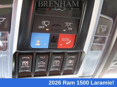 2026 RAM Ram 1500 RAM 1500 LARAMIE CREW CAB 4X4 5'7' BOX