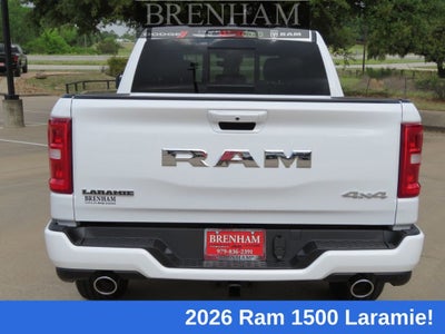 2026 RAM Ram 1500 RAM 1500 LARAMIE CREW CAB 4X4 5'7' BOX