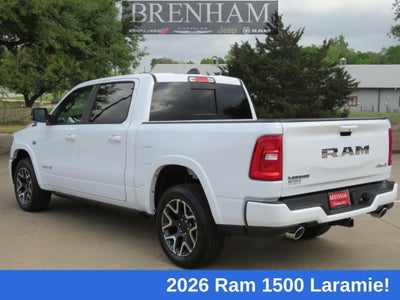 2026 RAM Ram 1500 RAM 1500 LARAMIE CREW CAB 4X4 5'7' BOX