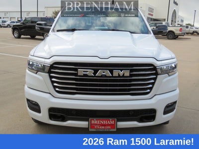 2026 RAM Ram 1500 RAM 1500 LARAMIE CREW CAB 4X4 5'7' BOX