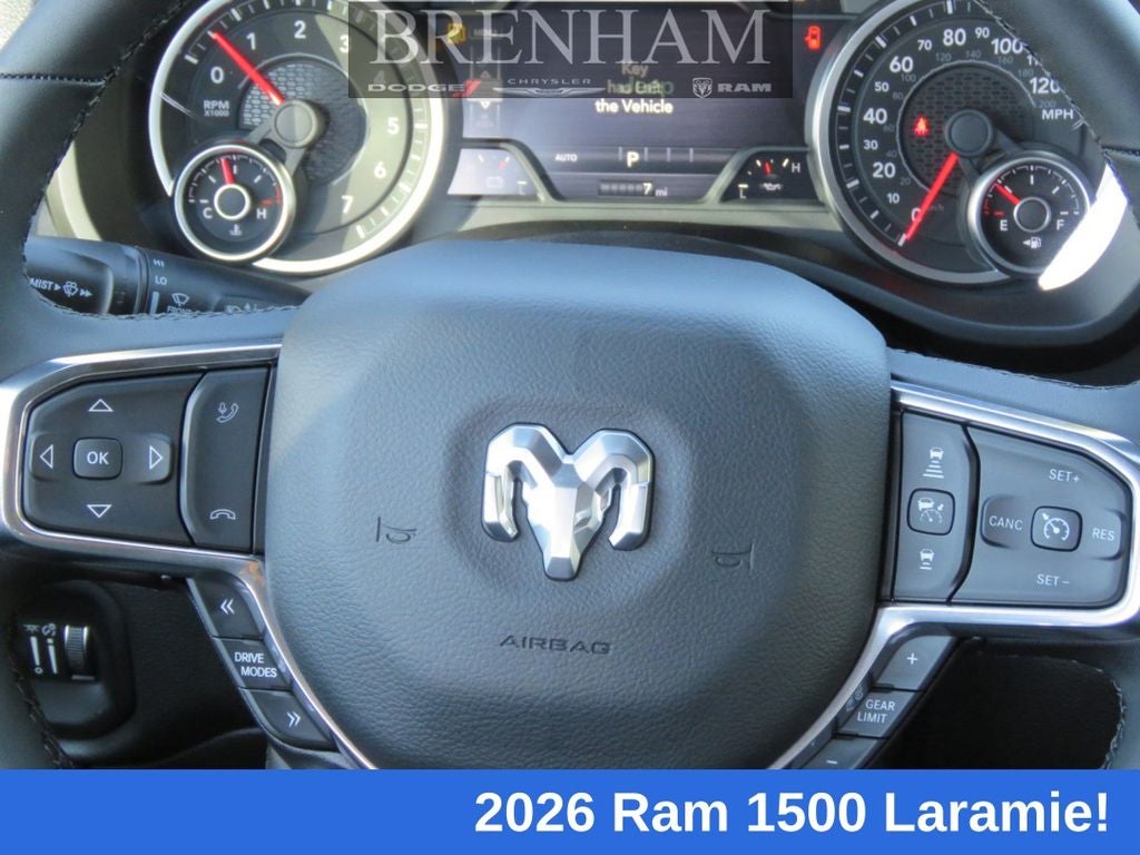 2026 RAM Ram 1500 RAM 1500 LARAMIE CREW CAB 4X4 5'7' BOX